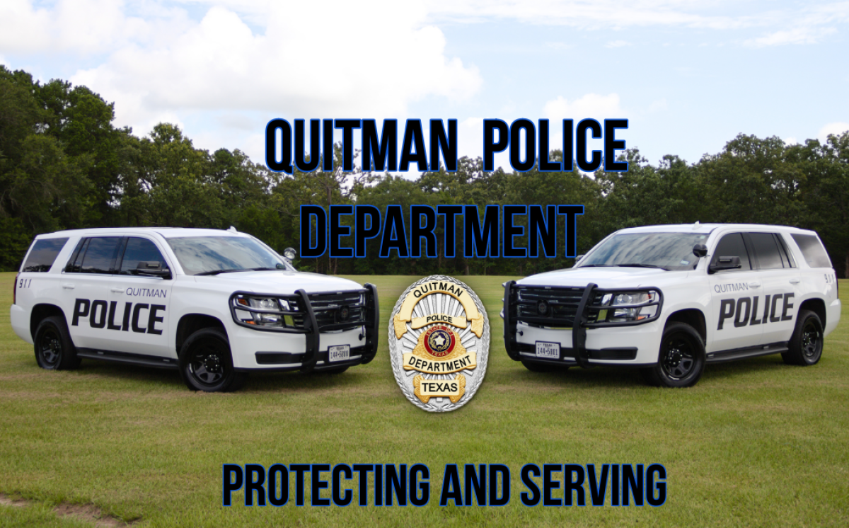 Quitman Police Department Banner